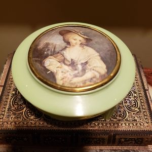 DuBarry cosmetic jar.